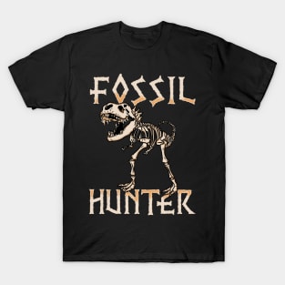 Fossil Hunter - Prehistoric Dinosaur T-Shirt T-Shirt